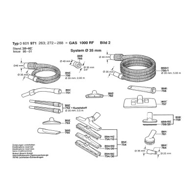 Bosch - GAS 1000 RF