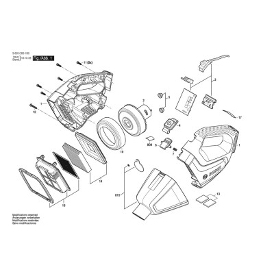 Bosch - UniversalVac 18