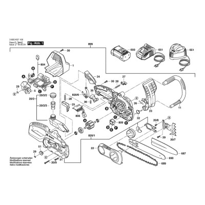 Bosch - AKE 30 Li bare