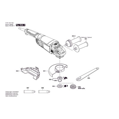 Bosch - GWS 22-180 J