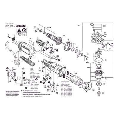 Bosch - GWS 12-125 P