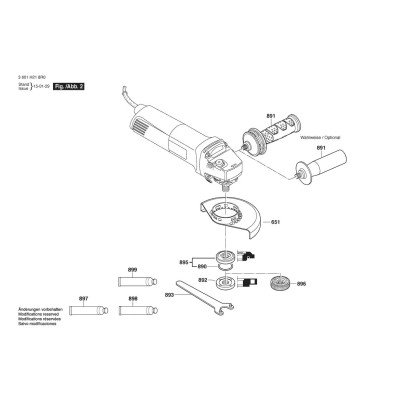 Bosch - GWS 1000