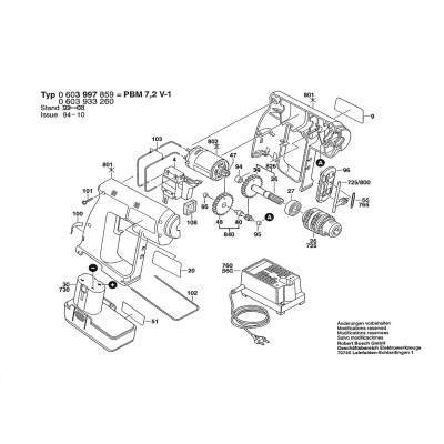 Bosch - PBM 7,2 V-1