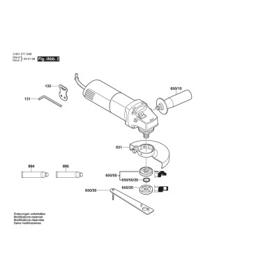 Bosch - GWS 850 CE