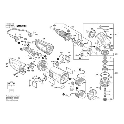 Bosch - GWS 26-230 BV