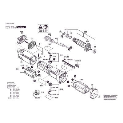 Bosch - GWS 17-125