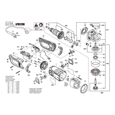 Bosch - GWS 27-180 JR