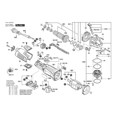 Bosch - GWS 15-125 CIE