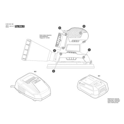 Bosch - UniversalSander 18V-10
