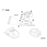 Bosch - EasySander 18V-8