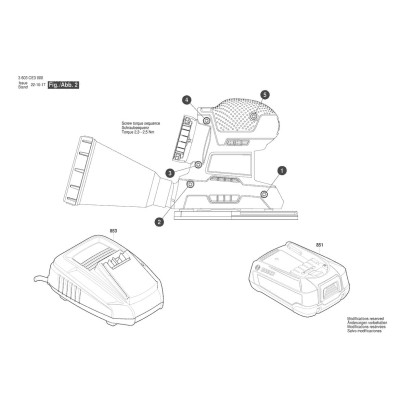 Bosch - EasySander 18V-8