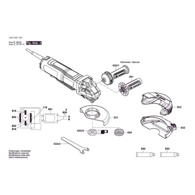 Bosch - GWS 17-125 PSB