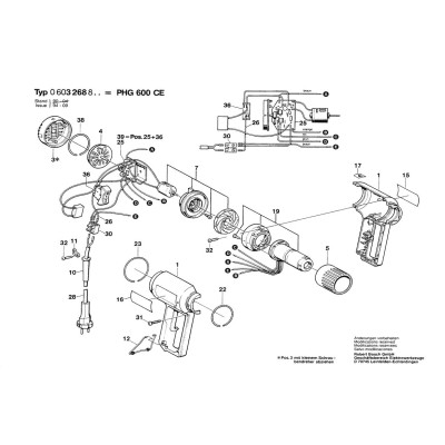 Bosch - PHG 600-CE