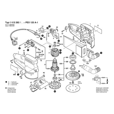 Bosch - PEX 125 A-1