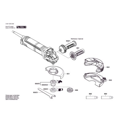 Bosch - GWS 17-125