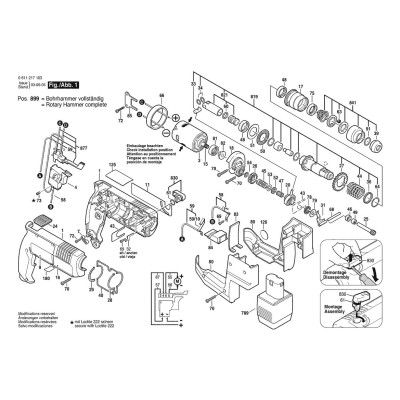 Bosch - *GBH 12 VR 2AKK