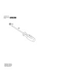 Bosch - Screwdriver TX25 x 1