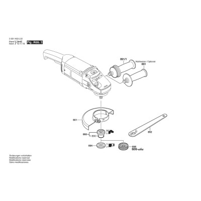 Bosch - GWS 20-230 H