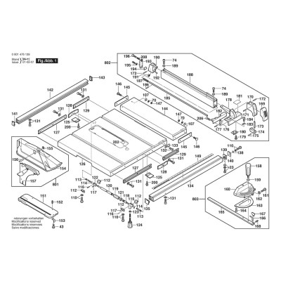 Bosch - GTS 10 XC