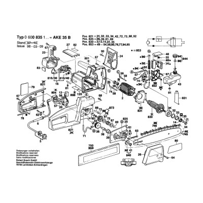 Bosch - AKE 35 B EXTRAS