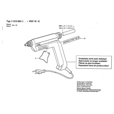 Bosch - PKP 12-E