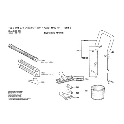 Bosch - GAS 1000 RF