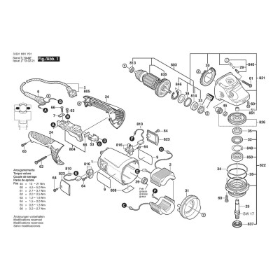Bosch - GWS 22-180 H