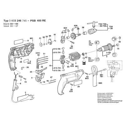 Bosch - PSB 400 RE