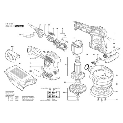 Bosch - PEX 4000 AE