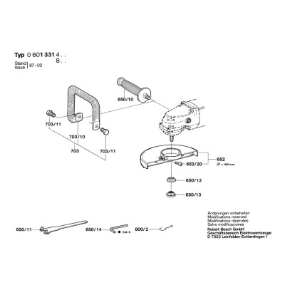Bosch - ANGLE GRINDER