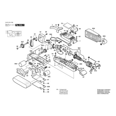 Bosch - GBS 75 AE