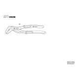Bosch - Water Pump Pliers 250mm