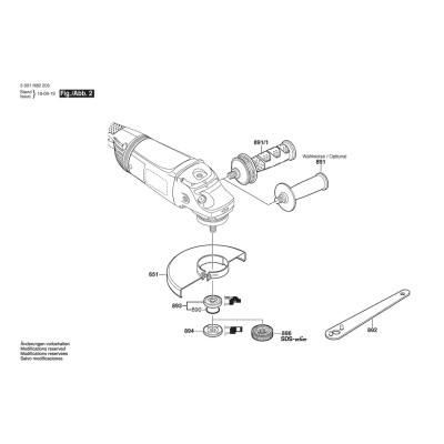 Bosch - GWS 22-230 JH