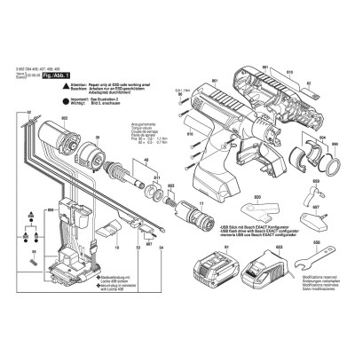 Bosch - EXACT ION 12-700 WK