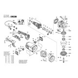 Bosch - GWS 2200-180 Bare