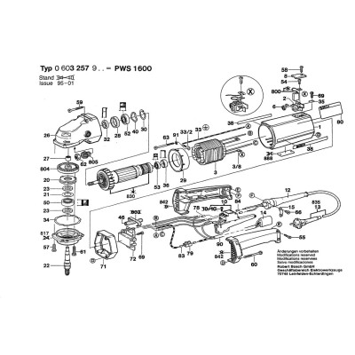 Bosch - PWS 1600