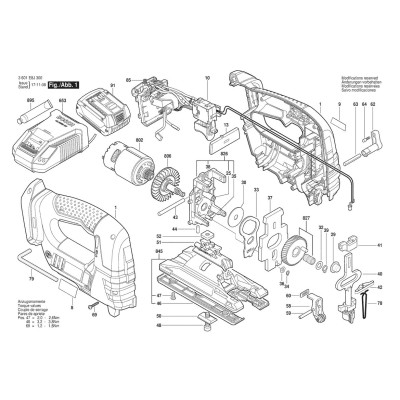 Bosch - GST 18V-Li Bare