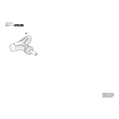 Bosch - T-handle Ratchet Scr