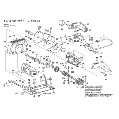 Bosch - PKS 46
