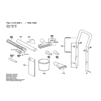 Bosch - PAS 1000