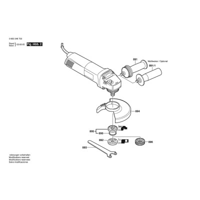 Bosch - PWS 13-125 CE
