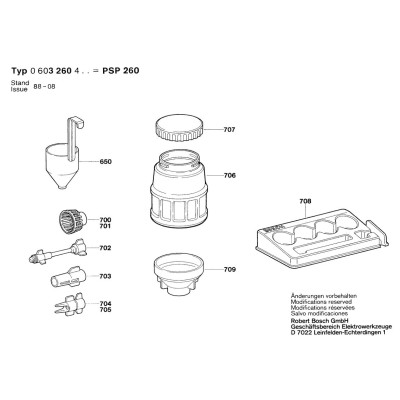 Bosch - PSP 260