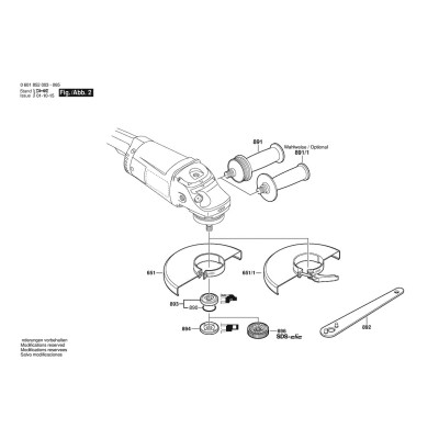 Bosch - GWS 21-230 H