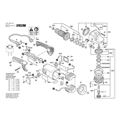 Bosch - GWS 22-230 H
