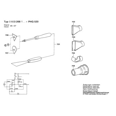 Bosch - PHG 520