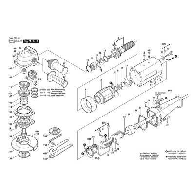 Bosch - ANGLE GRINDER