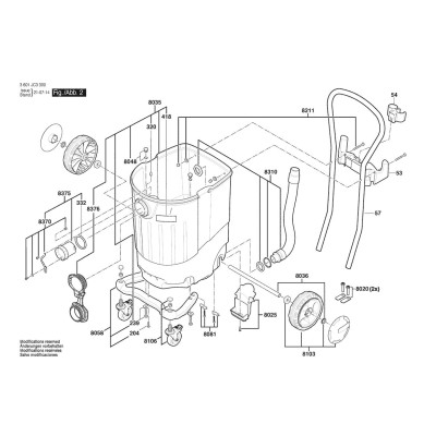 Bosch - GAS 55 M AFC