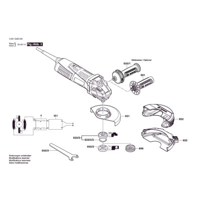 Bosch - GWS19-125CIST