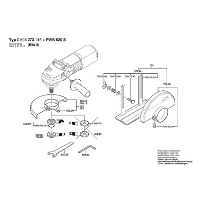 Bosch - PWS 620 S