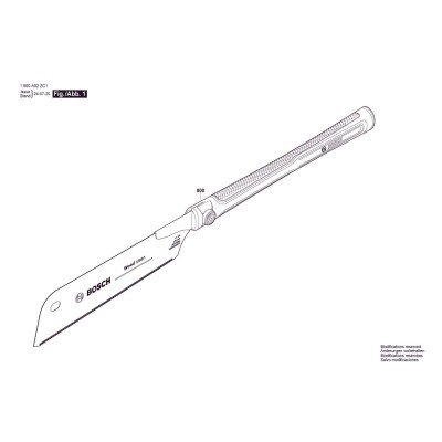 Bosch - Kataba Saw 270mm